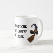Mug Casquette de sorcière et Broomstick (Devant droit)