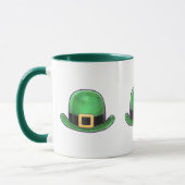 Mug Casquette du Derby Vert de la Saint Patrick (Gauche)