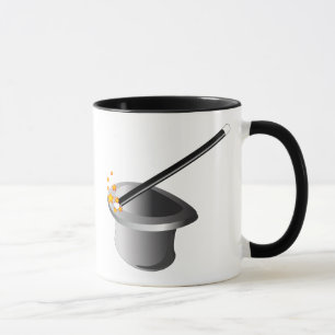 Mug Casquette et baguette magique magiques