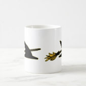 Mug Casquette et balai de sorcière (Centre)