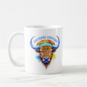Mug Casquette indienne de bison amérindien