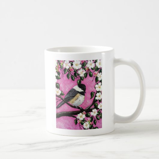 Mug Casquette noir chickadee (Droite)