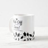 Mug Casquettes de l'école de soins infirmiers Nom de l (Devant gauche)