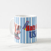 Mug Casquettes des États-Unis (Devant gauche)