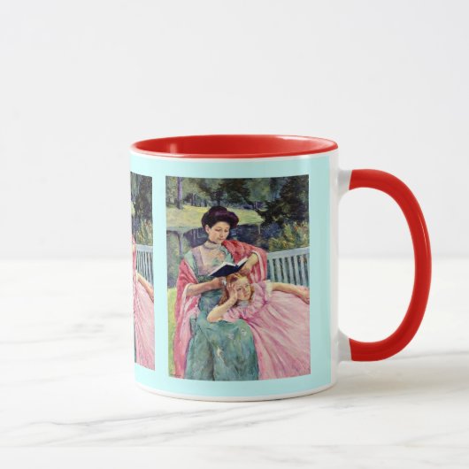 Mug Cassatt : Auguste Lecture à sa fille (Droite)