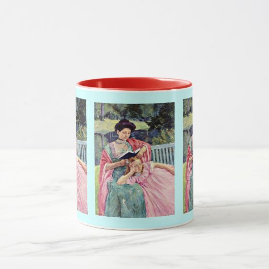 Mug Cassatt : Auguste Lecture à sa fille (Centre)