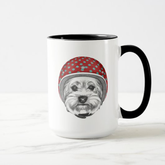 Mug Casse-cou de Yorkshire Terrier (Droite)