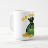 Mug casse d'argent - icône d'argent - sans mots (Devant gauche)