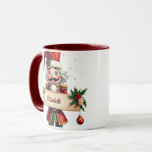 Mug Casse-noisette festive traditionnelle Noël à deux  (Devant gauche)