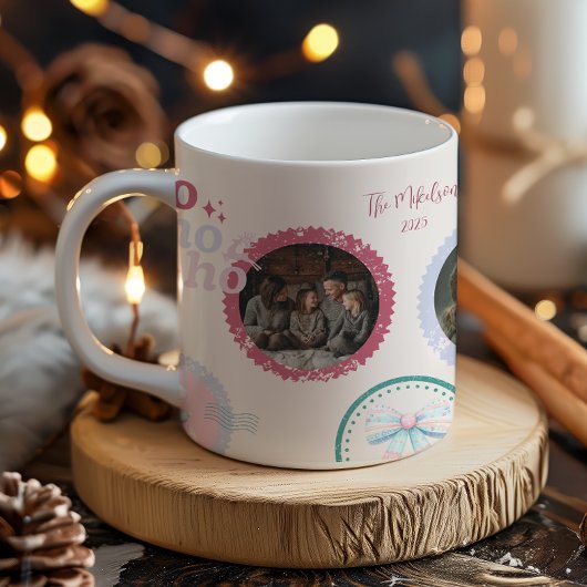 Mug Casse-Noisette Groovy Rétro Pastel Noël