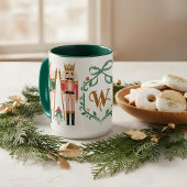 Mug Casse-noisettes de Noël Whimsical Monogram Bow