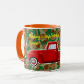 Mug Casse-noix de chasse de Turquie avec petit camion  (Devant gauche)