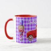 Mug Casse-noix de Saint-Valentin avec petit camion rou (Gauche)