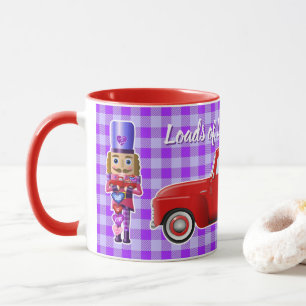 Mug Casse-noix de Saint-Valentin avec petit camion rou