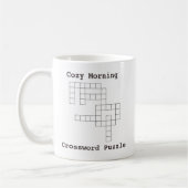 Mug Casse-tête de café "Matin Cozy" (Gauche)
