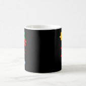 Mug Casse-tête de pingouin drôle mois de sensibilisati (Centre)