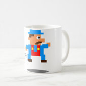 Mug Casser le T-shirt en brique (Devant droit)