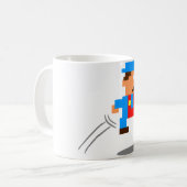 Mug Casser le T-shirt en brique (Devant gauche)