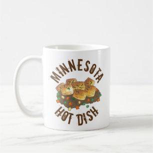 Mug Casserole de tatouage à plat chaud du Minnesota