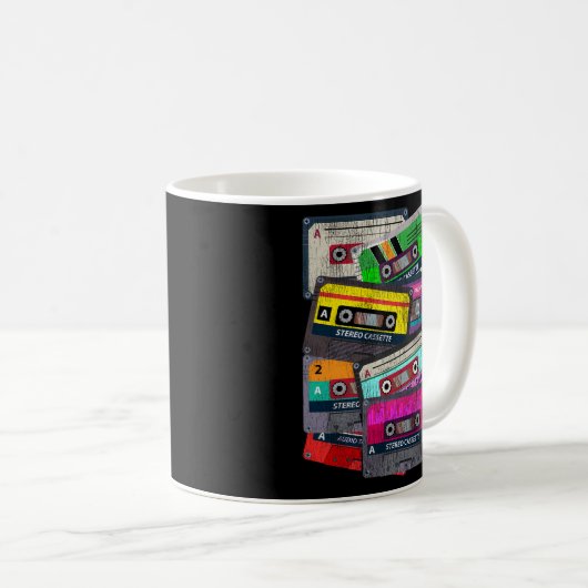 Mug Cassette 80S (Devant droit)
