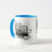 Mug Cassette audio rétro (Devant gauche)