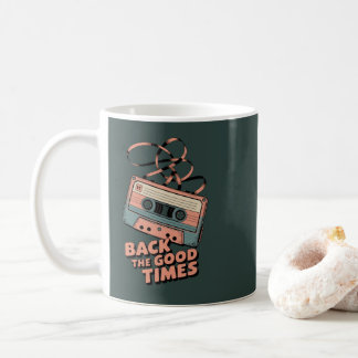 Mug Cassette Audio Rétro – “Retour aux Bonnes Epoques”