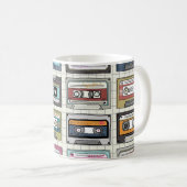 Mug Cassette de musique rétro : Icône nostalgique (Devant droit)