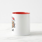 Mug Cassette de Noël Rétro (Centre)