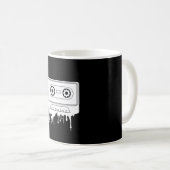 Mug cassette déroutée vintage 80 - 90's (Devant droit)