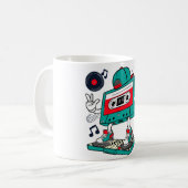 Mug cassette DJ (Devant gauche)