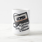 Mug Cassette rétro design pour les amateurs de nostalg (Centre)