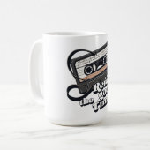 Mug Cassette rétro design pour les amateurs de nostalg (Devant gauche)