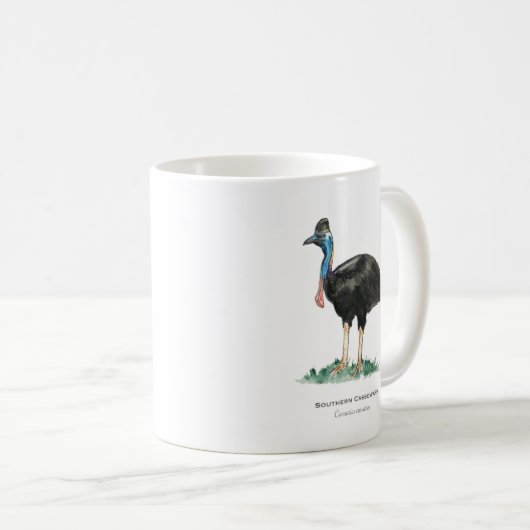 Mug Cassowary (Devant droit)