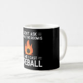 Mug Cast Fireball Funny Gamer Geek (Devant droit)
