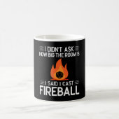 Mug Cast Fireball Funny Gamer Geek (Centre)