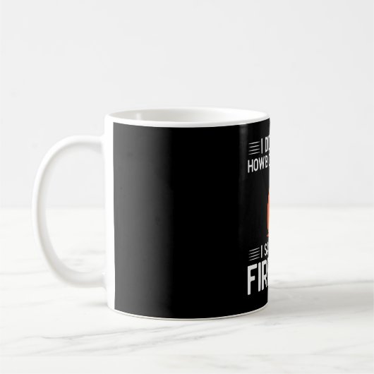 Mug Cast Fireball Funny Gamer Geek (Gauche)