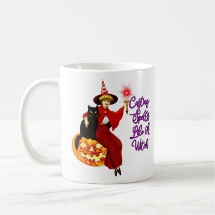 Mug Casting Spells Comme Une Sorcière - Chat Noir Hall