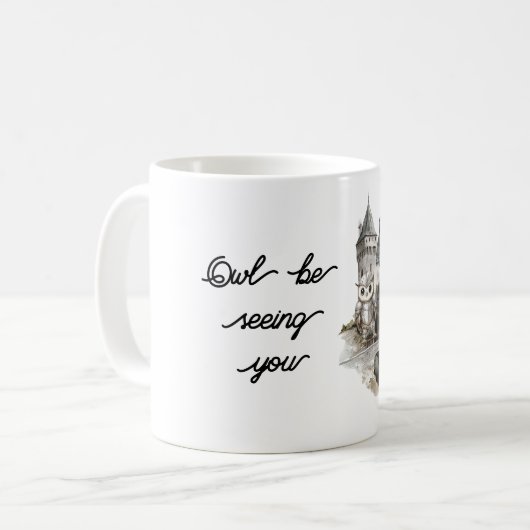 Mug Castle Owl Be Seeing You (Devant gauche)