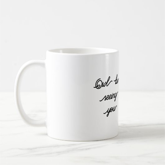 Mug Castle Owl Be Seeing You (Gauche)