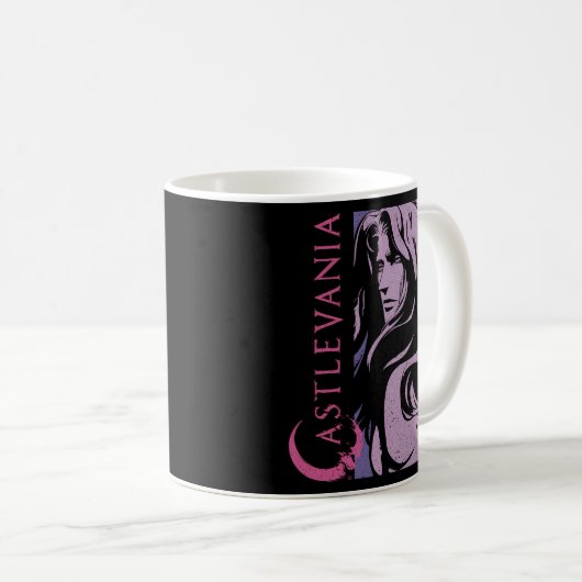 Mug Castlevania Alucard Portrait foncé (Devant droit)