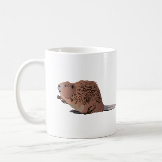 Mug Castor Brown  (Gauche)