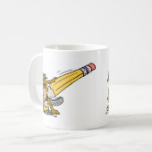 Mug Castor de crayon (Devant gauche)