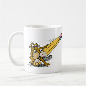 Mug Castor de crayon (Gauche)