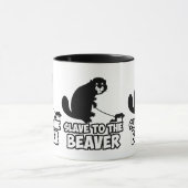 Mug Castor drôle (Centre)