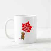 Mug Castor et feuille d'érable de la fête du Canada (Gauche)