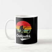 Mug Castquatch Funny B Pêcheur Mème de pêche (Gauche)