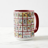 Mug Cat Alphabet, Louis Wain (Devant droit)