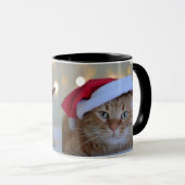 Mug Cat and Christmas lights (Devant droit)
