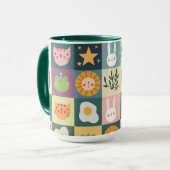 Mug Cat Animaux mignonette (Devant gauche)