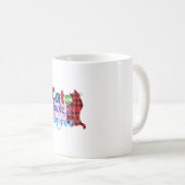 Mug Cat Art Chats Livres Coffee_2 (Devant droit)